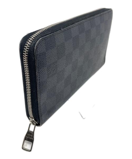 LOUIS VUITTON（ルイ ヴィトン）LOUIS VUITTON (ルイ ヴィトン) 長財布 ジッピー オーガナイザー ダミエ・グラフィット ブラック サイズ:実寸サイズにてご確認ください。の古着・服飾アイテム