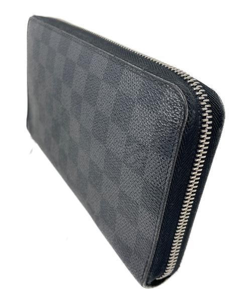 LOUIS VUITTON（ルイ ヴィトン）LOUIS VUITTON (ルイ ヴィトン) 長財布 ジッピー オーガナイザー ダミエ・グラフィット ブラック サイズ:実寸サイズにてご確認ください。の古着・服飾アイテム