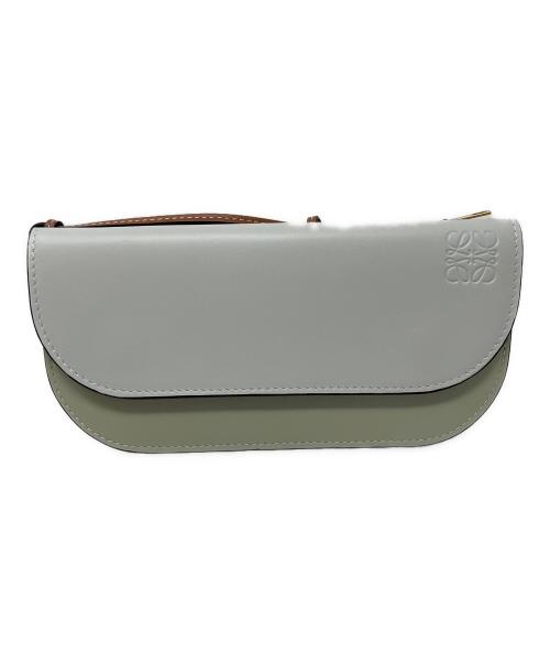 LOEWE（ロエベ）LOEWE (ロエベ) 長財布 ゲート コンチネンタルウォレット ホワイト×オフホワイト サイズ:実寸サイズにてご確認ください。の古着・服飾アイテム