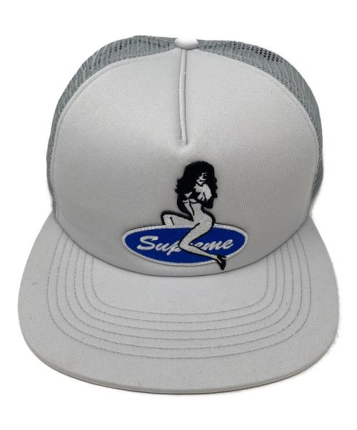 SUPREME（シュプリーム）SUPREME (シュプリーム) キャップ ピンナップガール グレー サイズ:実寸サイズにてご確認ください。の古着・服飾アイテム
