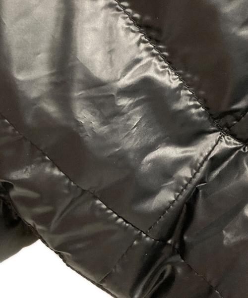 PRADA（プラダ）PRADA (プラダ) トライアングルロゴ ナイロンダウンジャケット ブラック サイズ:44の古着・服飾アイテム
