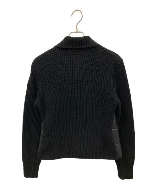 MONCLER（モンクレール）MONCLER (モンクレール) ダウンジャケットCARDIGAN TRICOT（トリコ カーディガン） ブラック サイズ:Mの古着・服飾アイテム