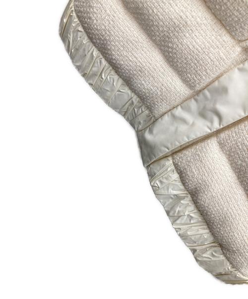 MONCLER（モンクレール）MONCLER (モンクレール) ダウンジャケット VEULES GIUBBOTTO（ヴェール ジュボット） アイボリー サイズ:1の古着・服飾アイテム
