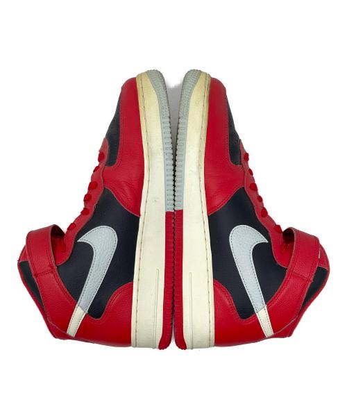 NIKE（ナイキ）NIKE (ナイキ) ハイカットスニーカー Air Force 1 Mid Split（エアフォース1 ミッド スプリット） レッド サイズ:28cmの古着・服飾アイテム