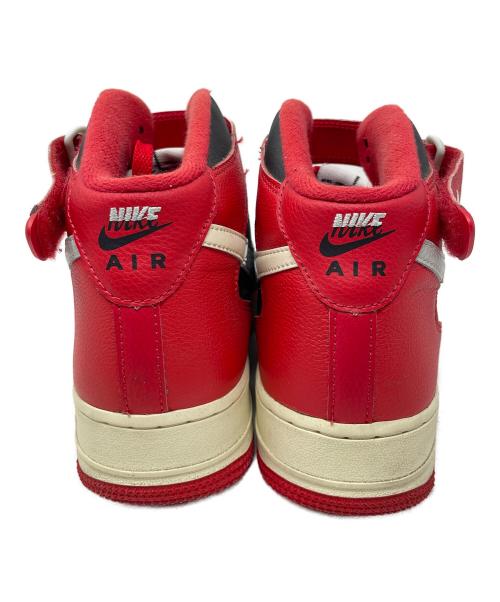 NIKE（ナイキ）NIKE (ナイキ) ハイカットスニーカー Air Force 1 Mid Split（エアフォース1 ミッド スプリット） レッド サイズ:28cmの古着・服飾アイテム