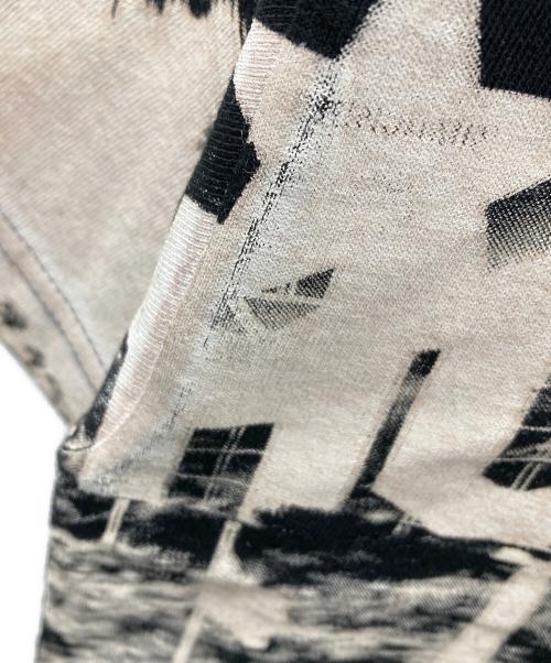 ALL SPORT（オールスポーツ）ALL SPORT (オールスポーツ) Tシャツ HOLLYWOOD（ハリウッド） ブラック×ホワイト サイズ:Mの古着・服飾アイテム