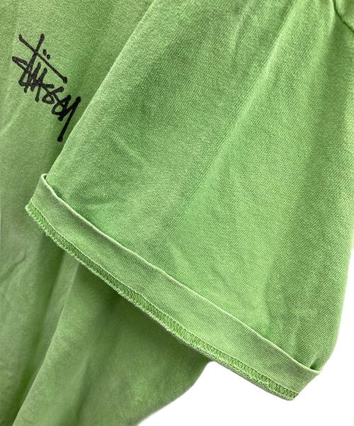 stussy（ステューシー）stussy (ステューシー) Tシャツ 黄緑 サイズ:Mの古着・服飾アイテム