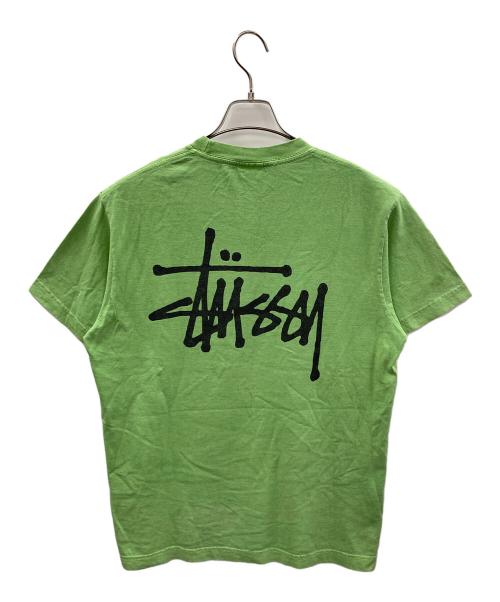 stussy（ステューシー）stussy (ステューシー) Tシャツ 黄緑 サイズ:Mの古着・服飾アイテム