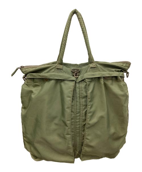 goa（ゴア）goa (ゴア) 2WAYバッグ ハンドバッグ ショルダーバッグ ミリタリーバッグ GOA-17 Flyers Helmet Bag（ゴア-17 フライヤーズ ヘルメット バッグ） オリーブ サイズ:実寸サイズにてご確認ください。の古着・服飾アイテム