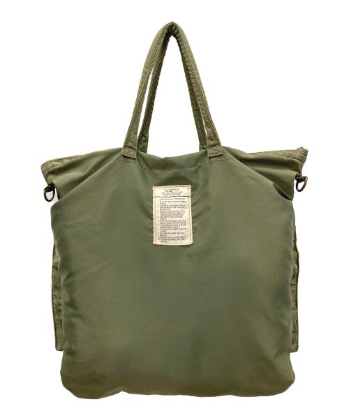 goa（ゴア）goa (ゴア) 2WAYバッグ ハンドバッグ ショルダーバッグ ミリタリーバッグ GOA-17 Flyers Helmet Bag（ゴア-17 フライヤーズ ヘルメット バッグ） オリーブ サイズ:実寸サイズにてご確認ください。の古着・服飾アイテム