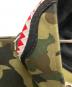 A BATHING APE (アベイシングエイプ) ジップパーカー 1ST CAMO WINDSTOPPER SHARK HOODIE（ファースト カモ ウインドストッパー シャーク フーディ） オリーブ サイズ:XL：35000円