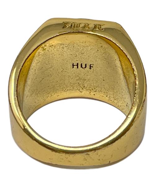 HUF（ハフ）HUF (ハフ) リング ゴールドカラー サイズ:実寸サイズにてご確認ください。の古着・服飾アイテム