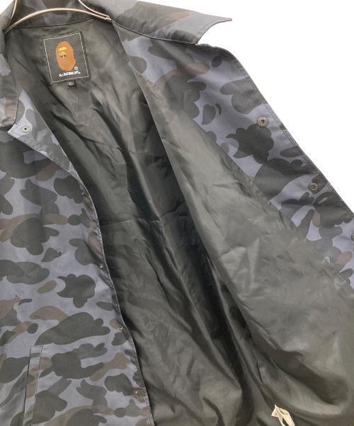 Mr.BATHING APE（ミスターベイジングエイプ）Mr.BATHING APE (ミスターベイジングエイプ) コーチジャケット ブラック サイズ:Lの古着・服飾アイテム