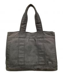 PORTER（ポーター）の古着「トートバッグ スモーキー」｜ブラック