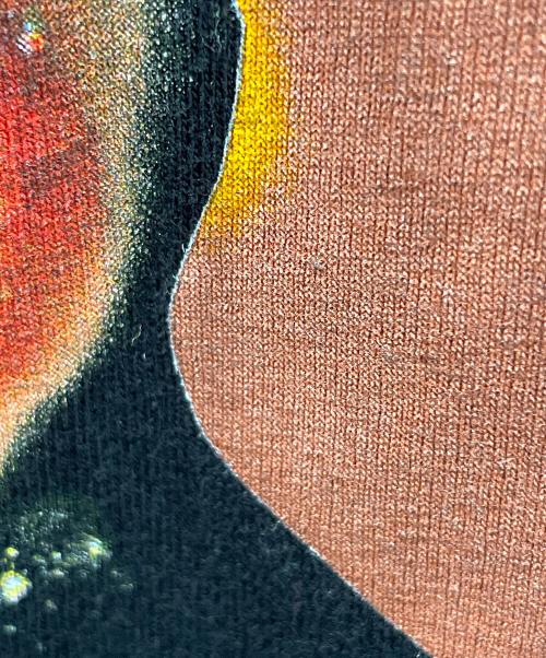 OFFWHITE（オフホワイト）OFFWHITE (オフホワイト) シャツ 18SS DIAG FIRE SPLICED S/S T-SHIRT（ダイアゴナル ファイア スプライスド 半袖Tシャツ） ブラック サイズ:Mの古着・服飾アイテム
