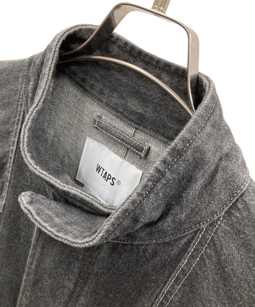 WTAPS（ダブルタップス）WTAPS (ダブルタップス) カバーオール トンプソン フィッシュテールデニムコート ブラック サイズ:X02の古着・服飾アイテム