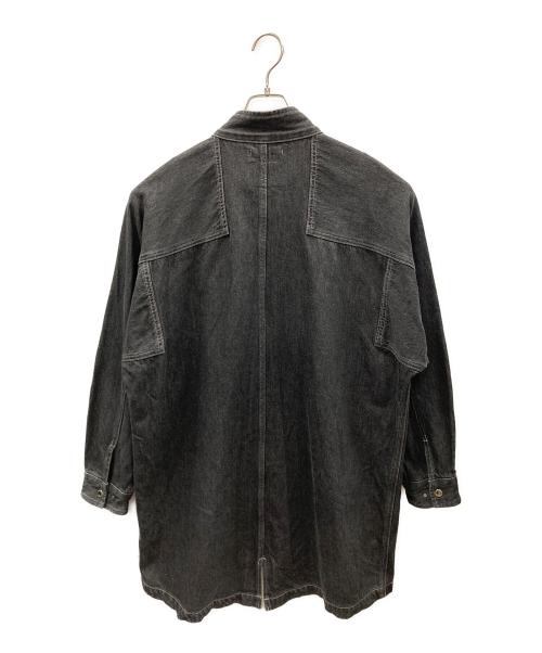 WTAPS（ダブルタップス）WTAPS (ダブルタップス) カバーオール トンプソン フィッシュテールデニムコート ブラック サイズ:X02の古着・服飾アイテム