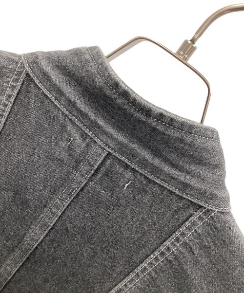 WTAPS（ダブルタップス）WTAPS (ダブルタップス) カバーオール トンプソン フィッシュテールデニムコート ブラック サイズ:X02の古着・服飾アイテム