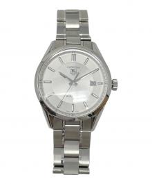 TAG Heuer（タグ・ホイヤー）の古着「腕時計 カレラ Cali0bre 5(キャリバー5) 自動巻き」｜シルバー