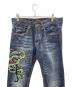 Ed Hardy (エド ハーディー) デニムパンツ スネイク&ジャガー インディゴ サイズ:32×34：5000円