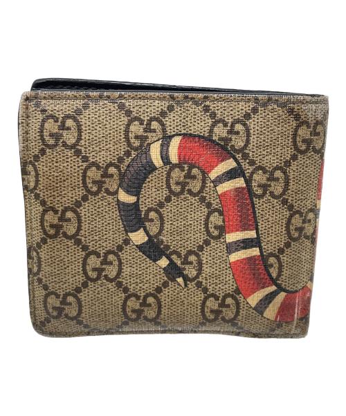 GUCCI（グッチ）GUCCI (グッチ) 2つ折り財布 サイズ:実寸サイズにてご確認ください。の古着・服飾アイテム