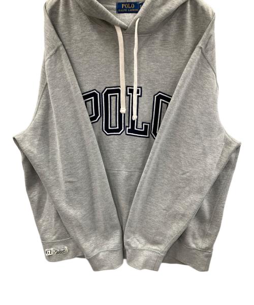 POLO RALPH LAUREN（ポロ・ラルフローレン）POLO RALPH LAUREN (ポロ・ラルフローレン) パーカー グレー サイズ:XLの古着・服飾アイテム