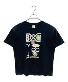 anvil×BOUNTY HUNTER（アンヴィル×バウンティハンター）の古着「プリントTシャツ 10th Anniversary（10th アニバーサリー）」｜ネイビー