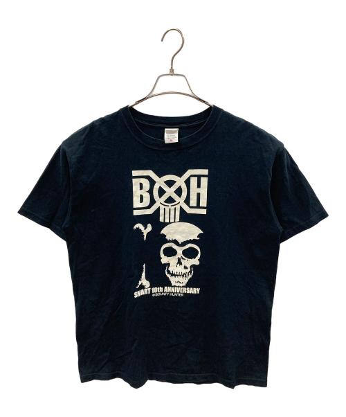 anvil（アンヴィル）anvil (アンヴィル) BOUNTY HUNTER (バウンティハンター) プリントTシャツ 10th Anniversary（10th アニバーサリー） ネイビー サイズ:Mの古着・服飾アイテム