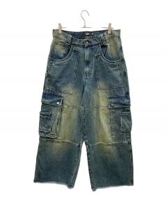 中古・古着通販】MB (エムビー) サルエルデニムパンツ インディゴ