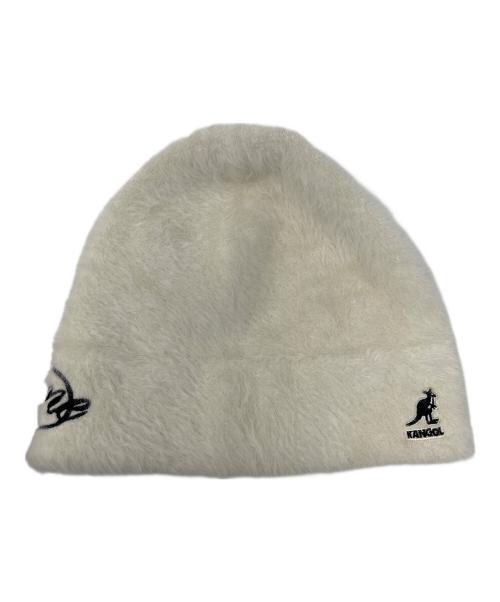 SUPREME（シュプリーム）SUPREME (シュプリーム) KANGOL (カンゴール) ニット帽 Furgora Script Beanie（ファーゴラ スクリプト ビーニー） ホワイト サイズ:実寸サイズにてご確認ください。の古着・服飾アイテム
