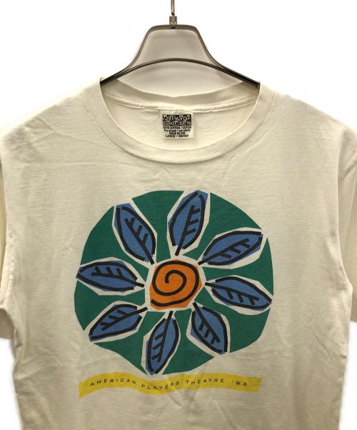 wildwood productions（ワイルドウッドプロダクション）wildwood productions (ワイルドウッドプロダクション) 半袖Tシャツ ホワイト サイズ:Lの古着・服飾アイテム