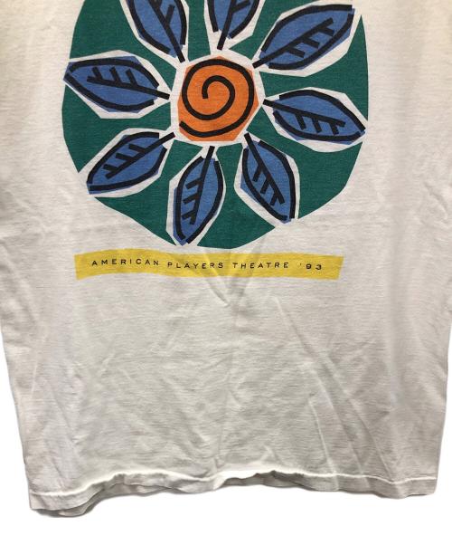 wildwood productions（ワイルドウッドプロダクション）wildwood productions (ワイルドウッドプロダクション) 半袖Tシャツ ホワイト サイズ:Lの古着・服飾アイテム