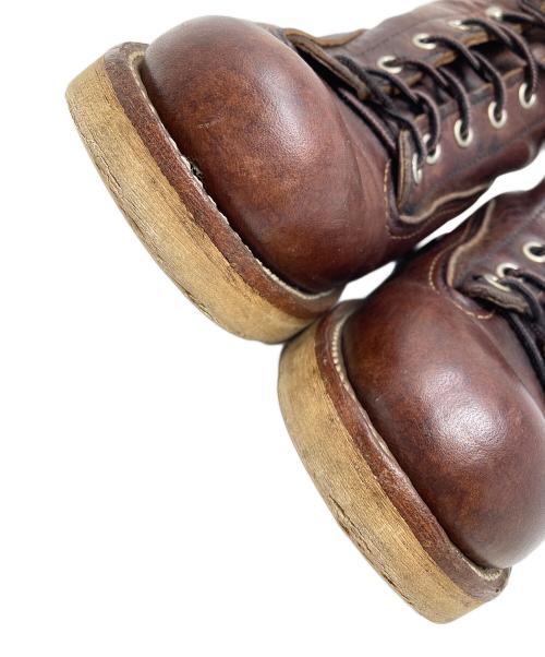 RED WING（レッドウィング）RED WING (レッドウィング) レースアップブーツ ラインマン ブラウン サイズ:USA 8の古着・服飾アイテム