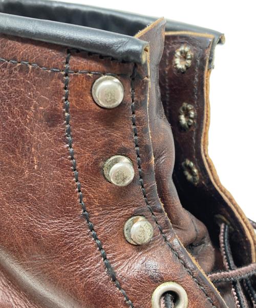 RED WING（レッドウィング）RED WING (レッドウィング) レースアップブーツ ラインマン ブラウン サイズ:USA 8の古着・服飾アイテム