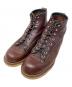 RED WING（レッドウィング）の古着「レースアップブーツ ラインマン」｜ブラウン