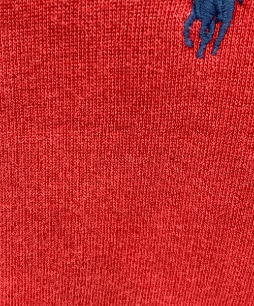 POLO RALPH LAUREN（ポロ・ラルフローレン）POLO RALPH LAUREN (ポロ・ラルフローレン) ジップパーカー レッド サイズ:XLの古着・服飾アイテム