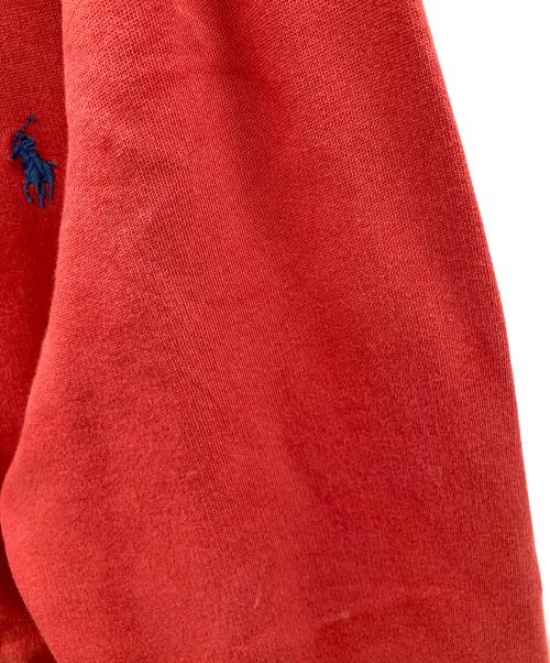 POLO RALPH LAUREN（ポロ・ラルフローレン）POLO RALPH LAUREN (ポロ・ラルフローレン) ジップパーカー レッド サイズ:XLの古着・服飾アイテム