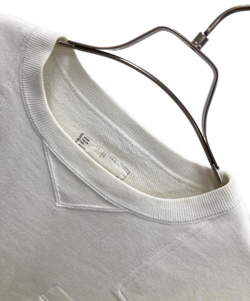 sacai（サカイ）sacai (サカイ) スウェット ホワイト サイズ:1の古着・服飾アイテム