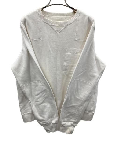 sacai（サカイ）sacai (サカイ) スウェット ホワイト サイズ:1の古着・服飾アイテム