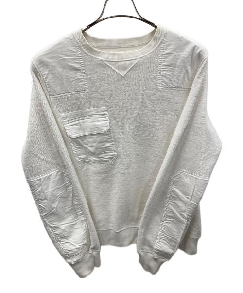 sacai（サカイ）sacai (サカイ) スウェット ホワイト サイズ:1の古着・服飾アイテム