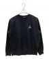 NIKE（ナイキ）の古着「スウェット JORDAN FLIGHT FLEECE CREW SWEAT（ジョーダン フライト フリース クルー スウェット）」｜ブラック
