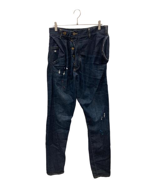 Vivienne Westwood ANGLOMANIA（ヴィヴィアンウエストウッドアングロマニア）Vivienne Westwood ANGLOMANIA (ヴィヴィアンウエストウッドアングロマニア) デニムパンツ インディゴ サイズ:30の古着・服飾アイテム