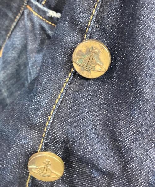 Vivienne Westwood ANGLOMANIA（ヴィヴィアンウエストウッドアングロマニア）Vivienne Westwood ANGLOMANIA (ヴィヴィアンウエストウッドアングロマニア) デニムパンツ インディゴ サイズ:30の古着・服飾アイテム