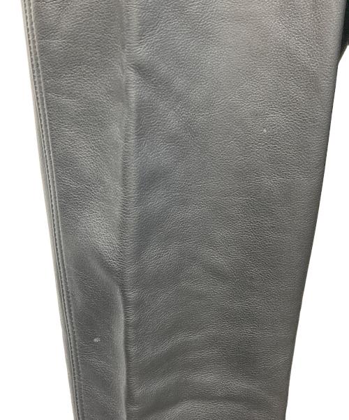 HARLEY-DAVIDSON（ハーレーダビッドソン）HARLEY-DAVIDSON (ハーレーダビッドソン) レザーパンツ ブラック サイズ:Lの古着・服飾アイテム