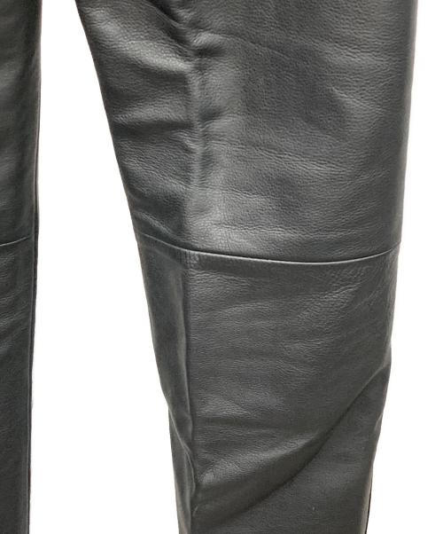 HARLEY-DAVIDSON（ハーレーダビッドソン）HARLEY-DAVIDSON (ハーレーダビッドソン) レザーパンツ ブラック サイズ:Lの古着・服飾アイテム