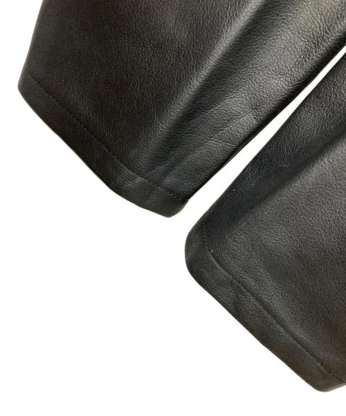 HARLEY-DAVIDSON（ハーレーダビッドソン）HARLEY-DAVIDSON (ハーレーダビッドソン) レザーパンツ ブラック サイズ:Lの古着・服飾アイテム