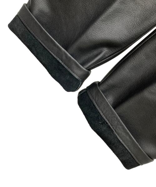 HARLEY-DAVIDSON（ハーレーダビッドソン）HARLEY-DAVIDSON (ハーレーダビッドソン) レザーパンツ ブラック サイズ:Lの古着・服飾アイテム