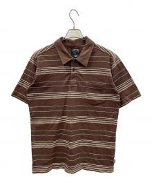 stussy（ステューシー）の古着「ポロシャツ」｜ブラウン