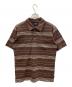 stussy（ステューシー）の古着「ポロシャツ」｜ブラウン