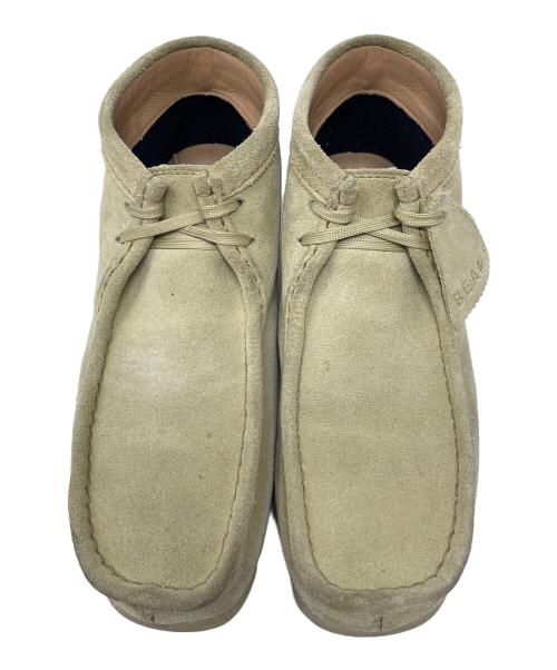 CLARKS（クラークス）CLARKS (クラークス) BEAMS (ビームス) ブーツ スウェード WALLABEE BT BGTX（ワラビー ブーツ ゴアテックス） カーキ サイズ:実寸サイズにてご確認ください。の古着・服飾アイテム